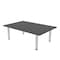 Skutchi Designs 47.25 in W, 71.5 in L, 29 in H, Engineered Wood Top, Grey HAR-REC-48X72-PT-AN - alternate 1
